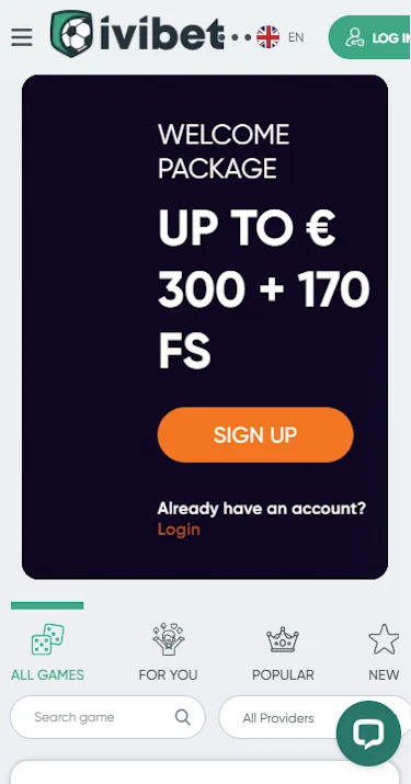 Ivibet Casino Online